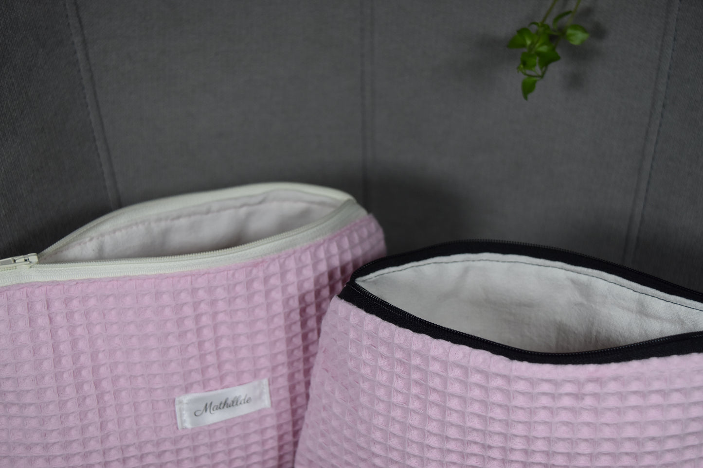 Coffret pochette rose