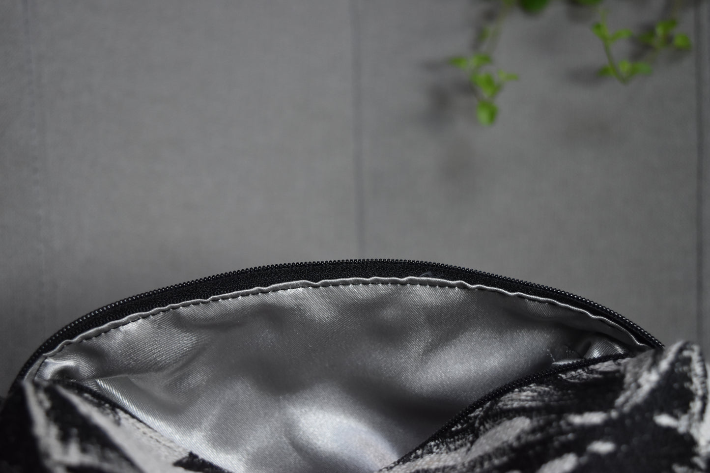 Trousse à maquillage - motif végétal