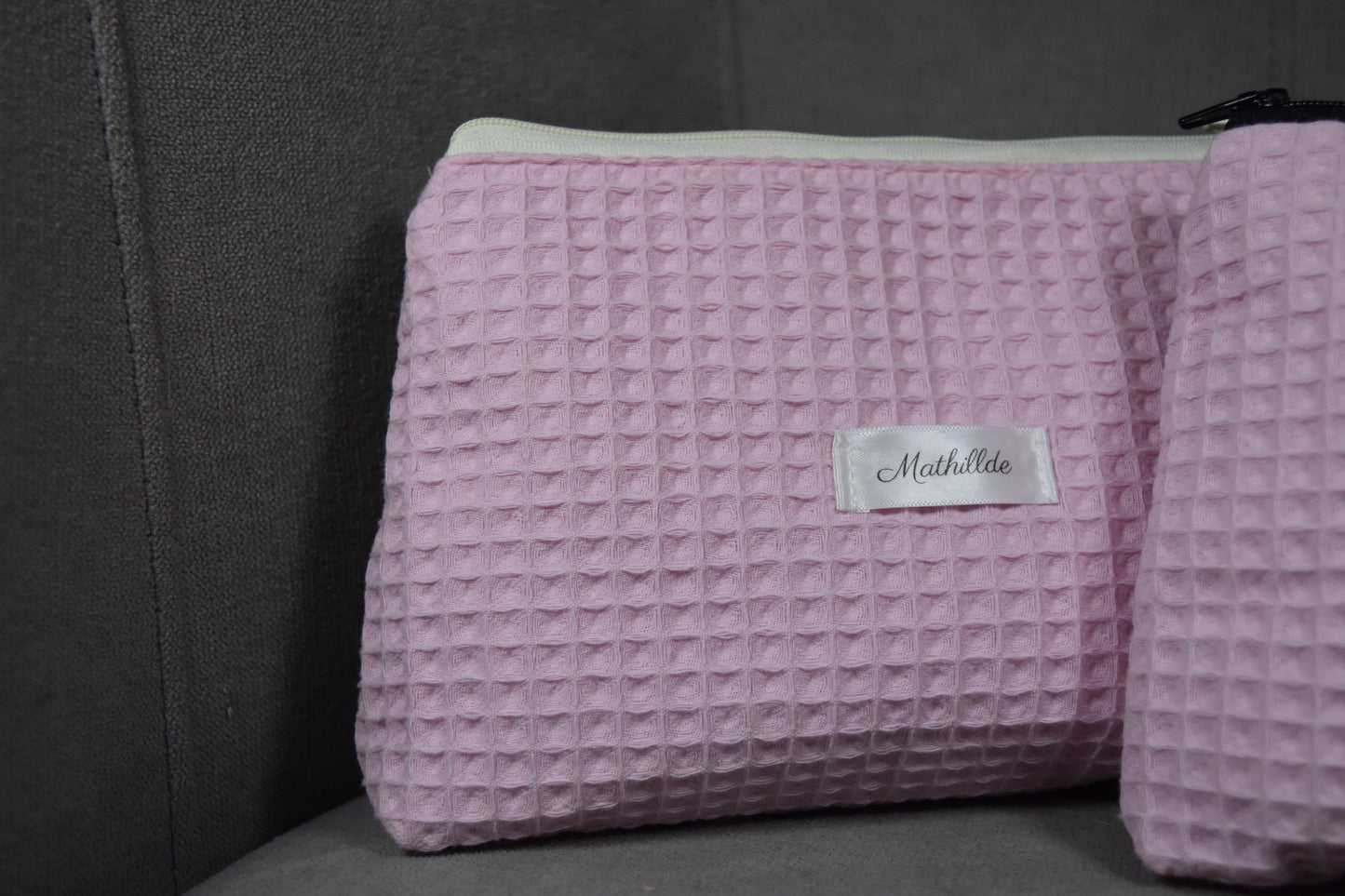 Coffret pochette rose