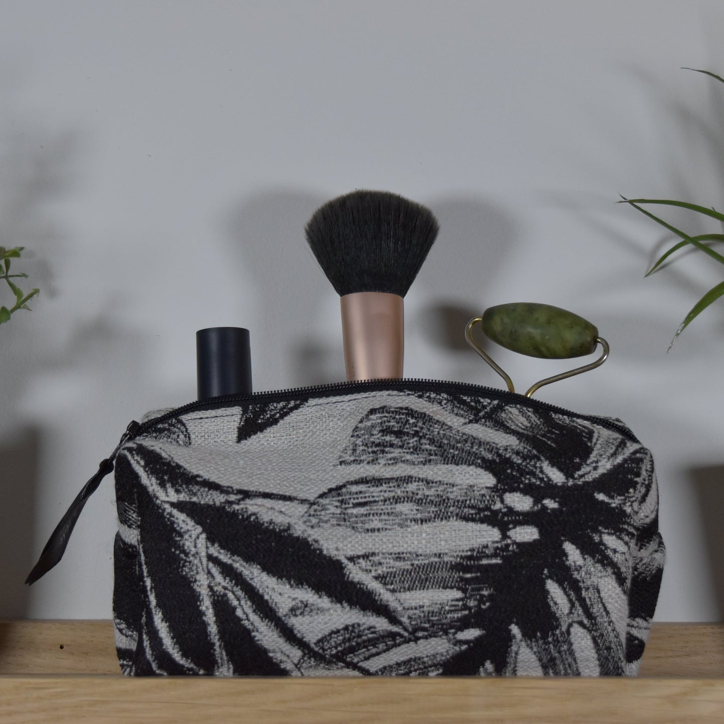 Trousse à maquillage - motif végétal