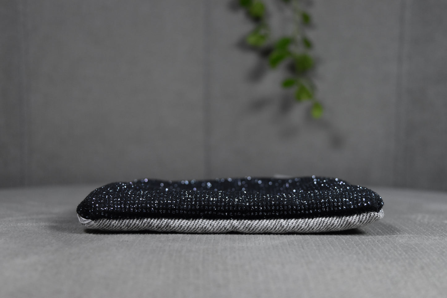 Tiny paillettes et jean gris