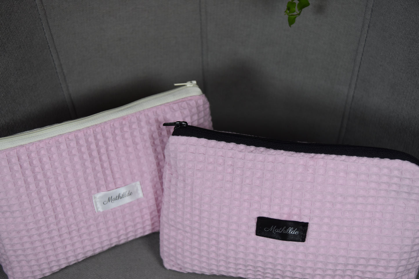 Coffret pochette rose