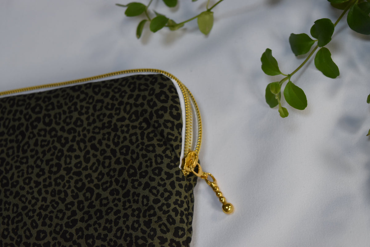 Housse d’ordinateur 13pouces léopard