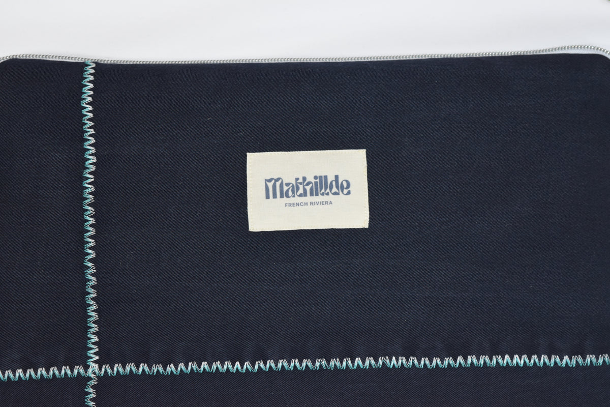 Housse d'ordinateur 13pouces jean bleu