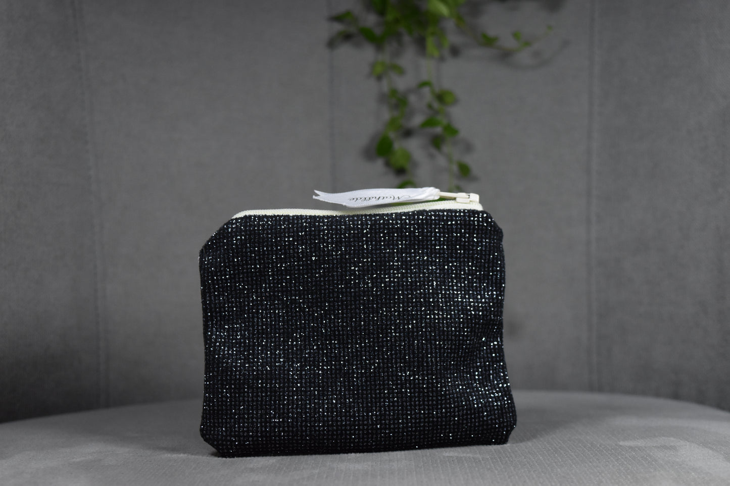 Tiny paillettes et jean gris