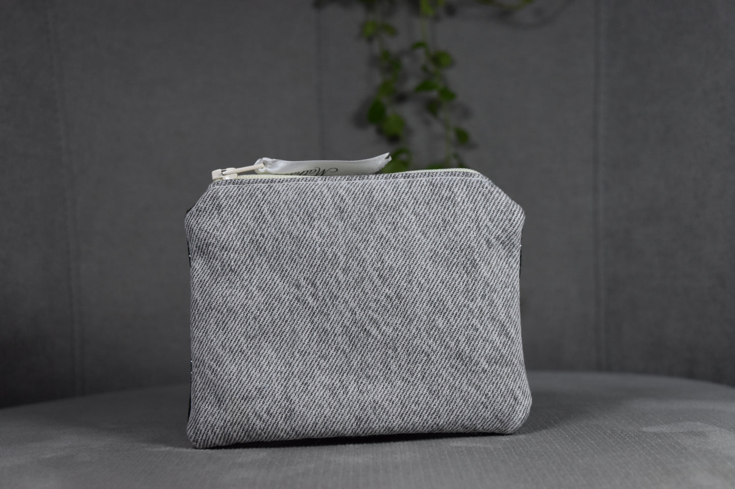 Tiny paillettes et jean gris